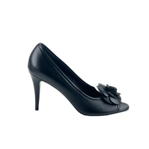 Peep Toe Chanel Camélia tam. 38 br