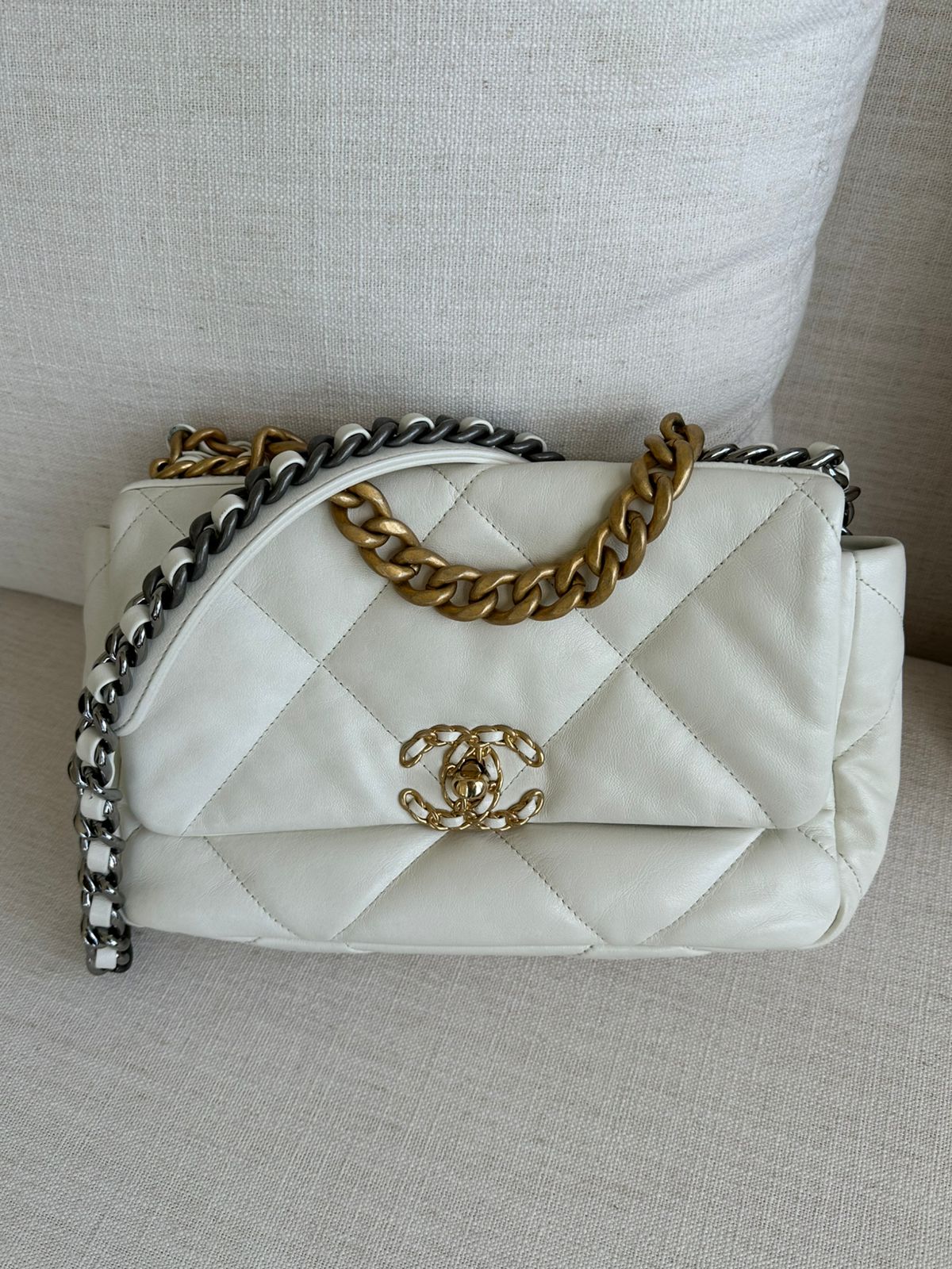 Bolsa chanel branca