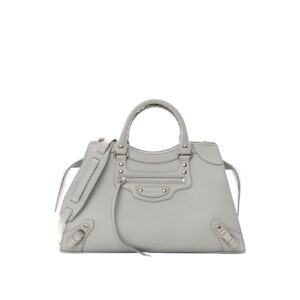 ⁠Bolsa Balenciaga Small Neo Classic Cinza