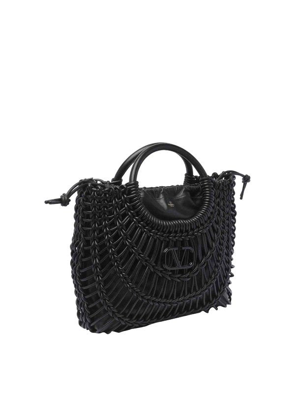 ⁠Bolsa Valentino Tote Preta