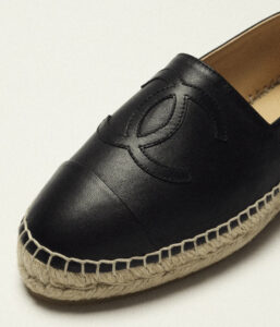 Espadrille Chanel Preta tam. 38 br