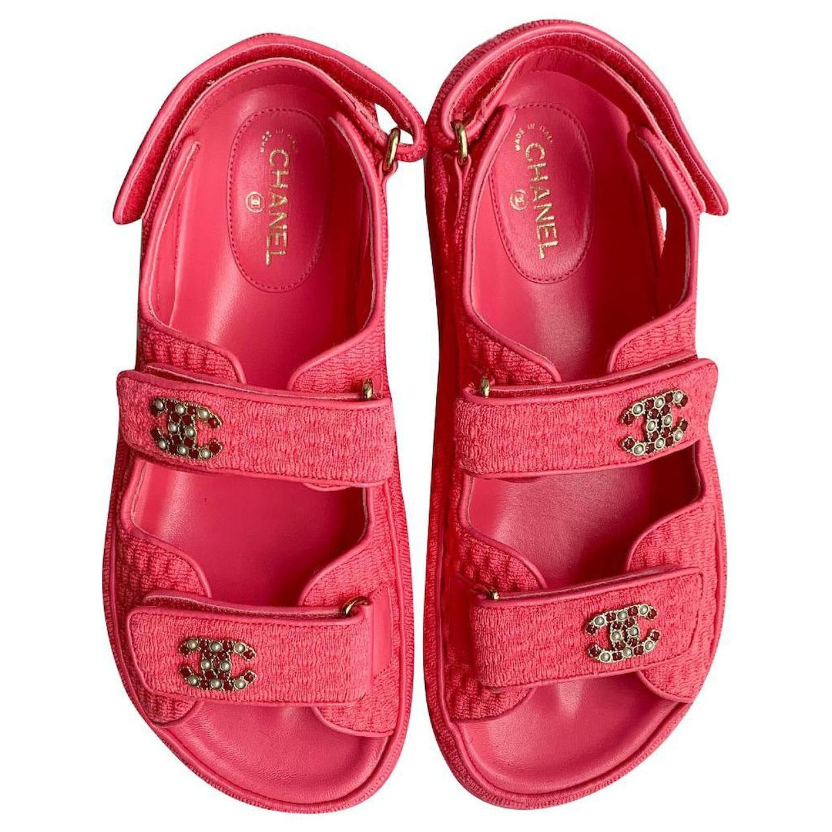Papete Chanel Rosa tam. 37,5 br