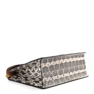 Bolsa Gucci Small Python Floral Médio