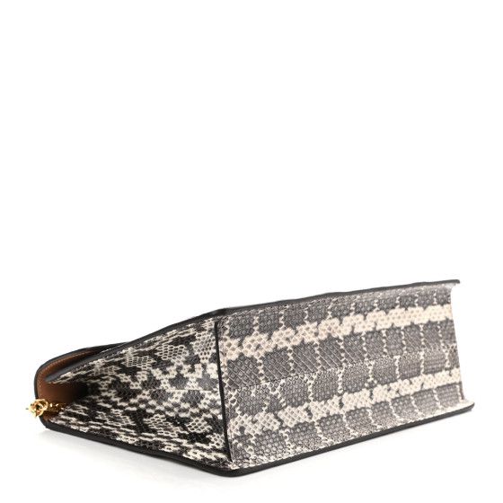 Bolsa Gucci Small Python Floral Médio