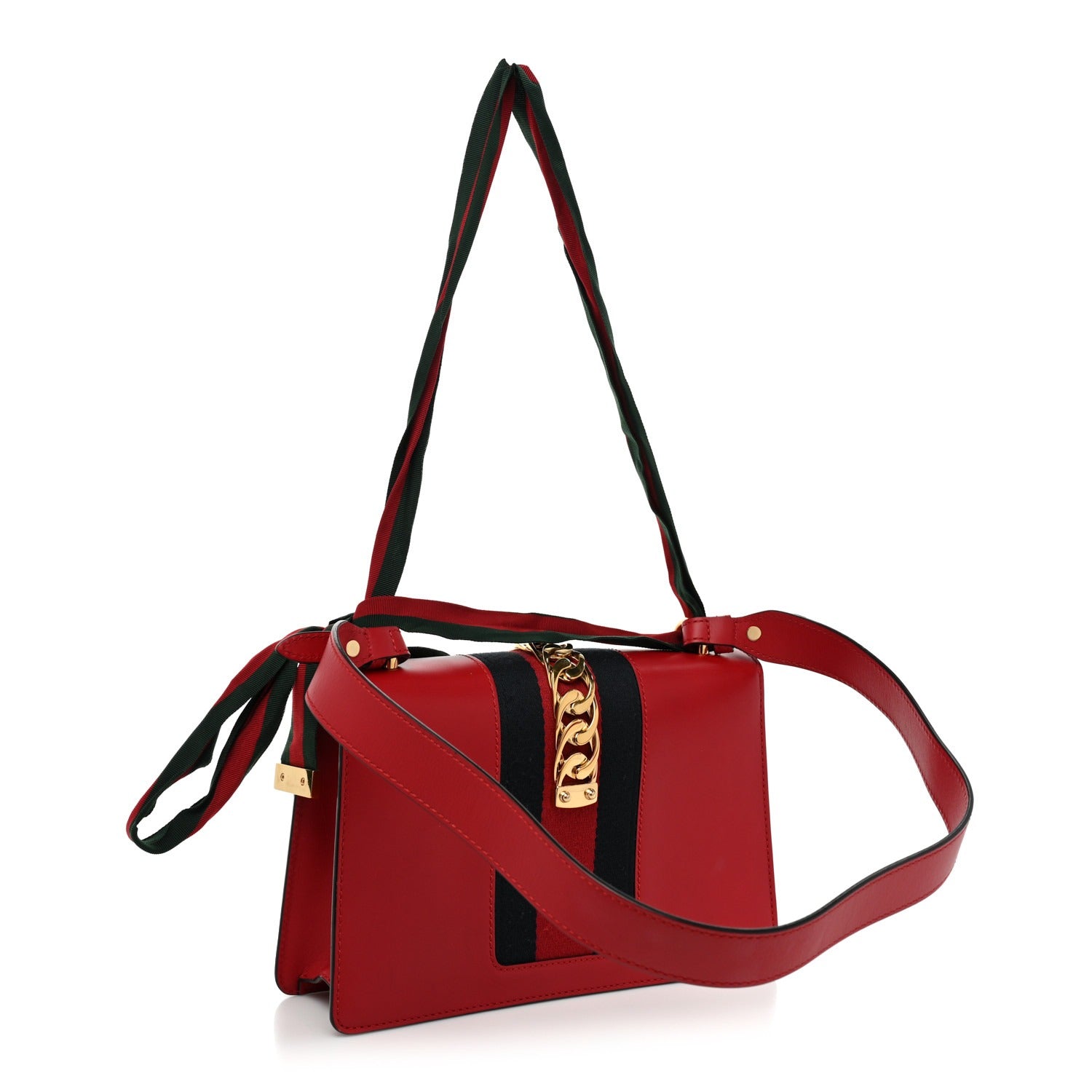 Bolsa Gucci Sylvie Vermelha
