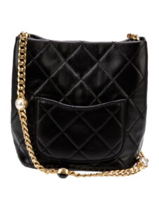 Bolsa Chanel Bucket Preta