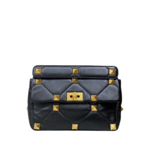 Bolsa Valentino Roman Stud Preta