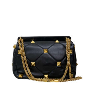 Bolsa Valentino Roman Stud Preta