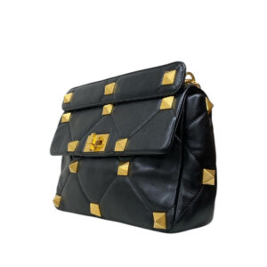 Bolsa Valentino Roman Stud Preta