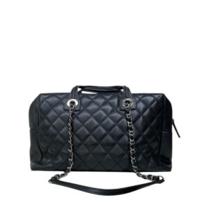 Bolsa Chanel Bowling Tote Preta