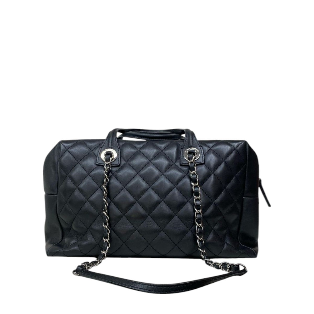 Bolsa Chanel Bowling Tote Preta