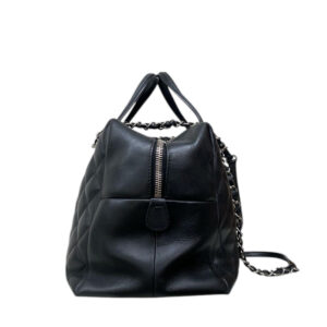 Bolsa Chanel Bowling Tote Preta