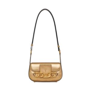 Bolsa Valentino VLogo Chain Brass