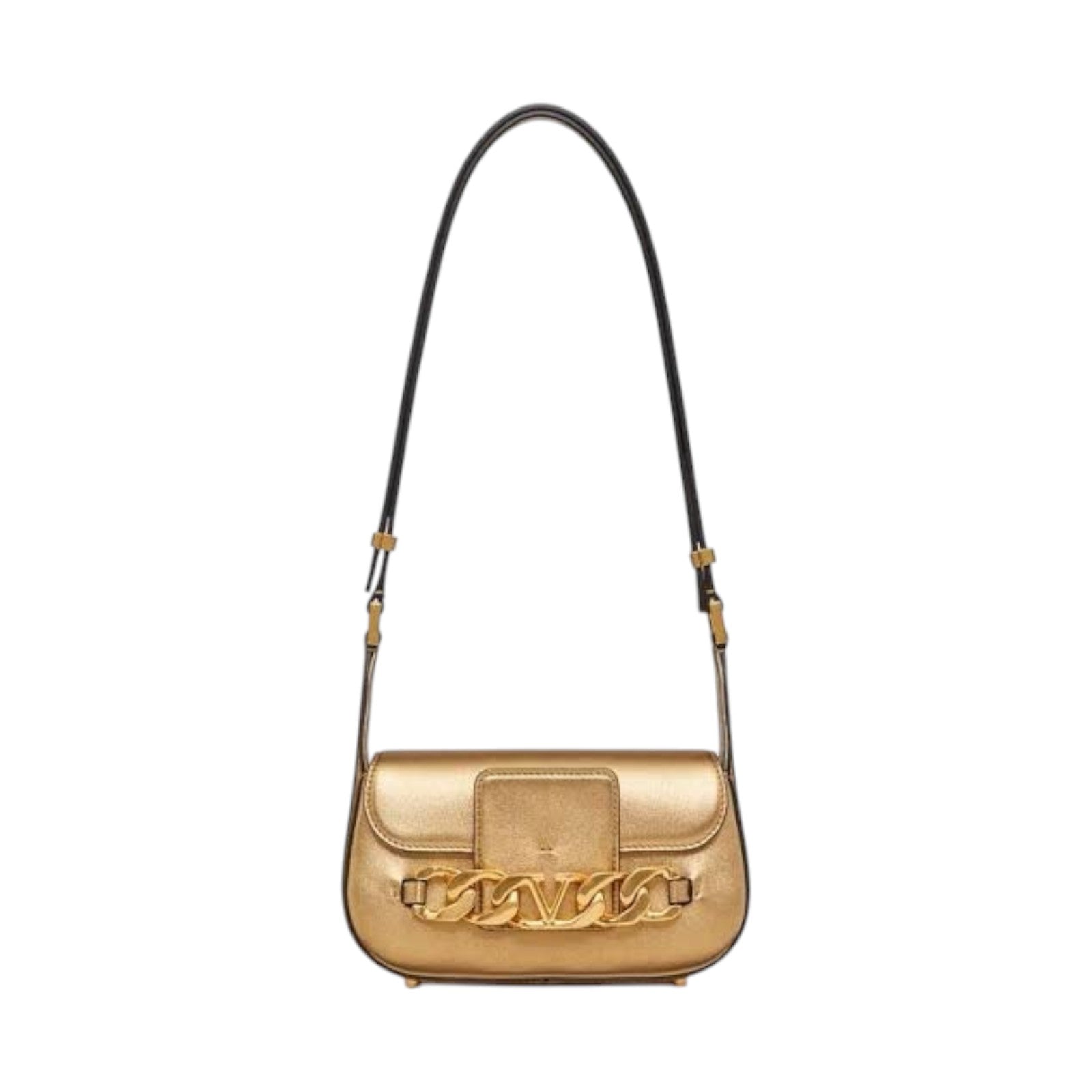 Bolsa Valentino VLogo Chain Brass