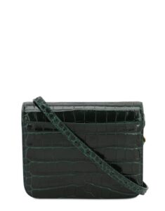 Bolsa Balenciaga Croc Effect B Verde