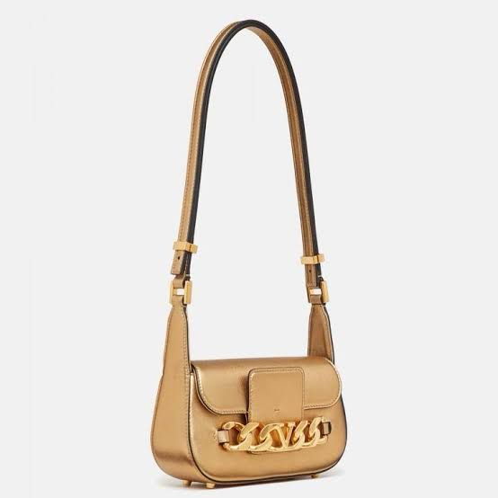 Bolsa Valentino VLogo Chain Brass