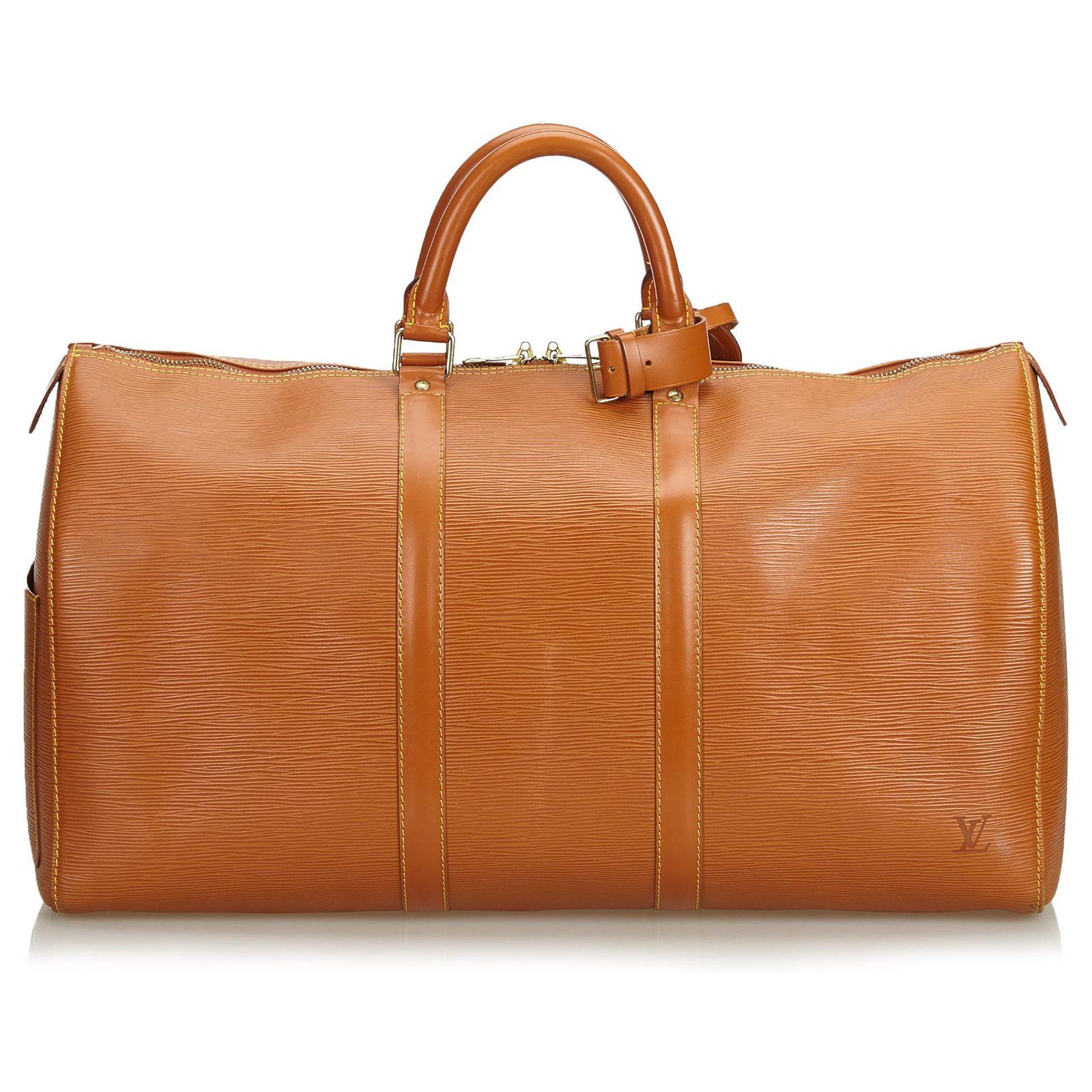 Bolsa de Viagem Louis Vuitton Keepall Bandouliere Caramelo