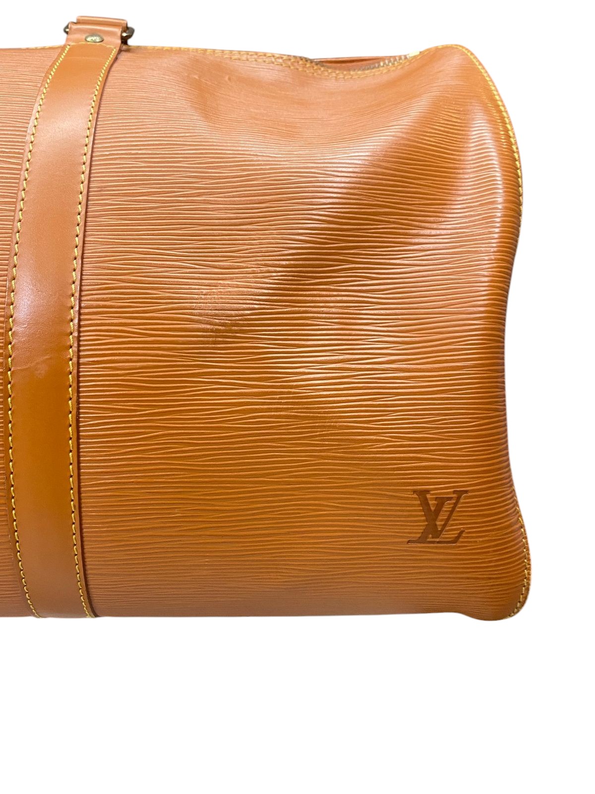 Bolsa de Viagem Louis Vuitton Keepall Bandouliere Caramelo