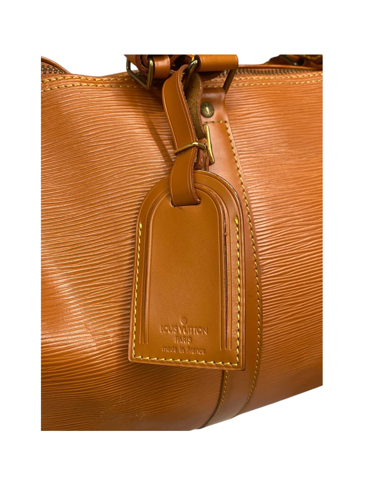 Bolsa de Viagem Louis Vuitton Keepall Bandouliere Caramelo