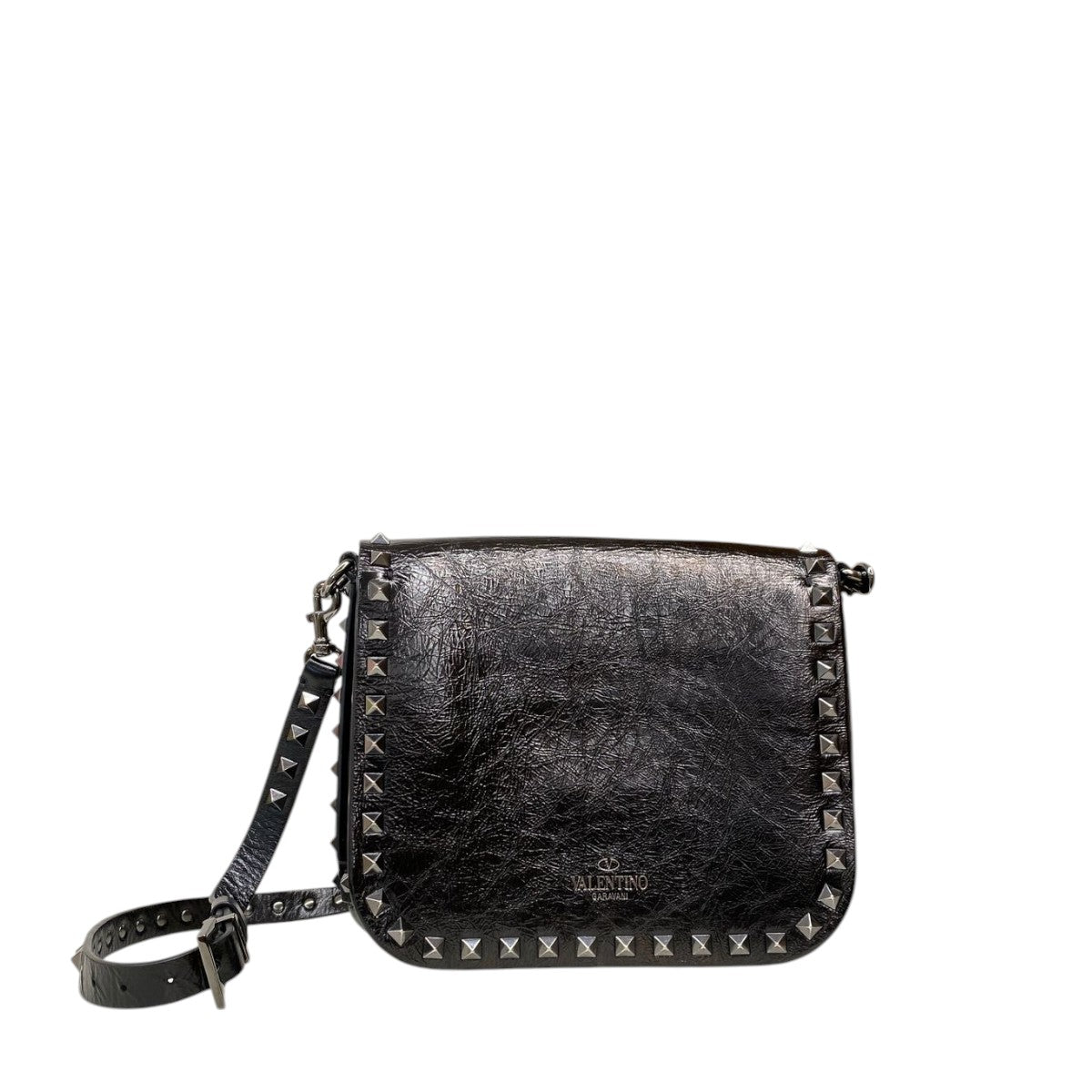 Bolsa Valentino Rockstud Preta