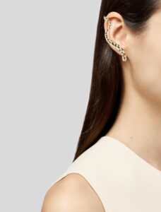 Brinco Jack Vartanian Glam Diamantes Negros