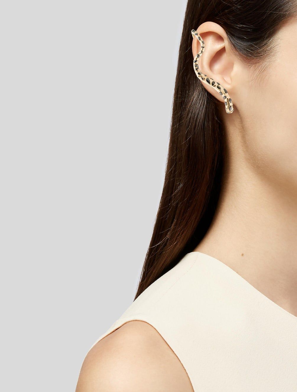 Brinco Jack Vartanian Glam Diamantes Negros