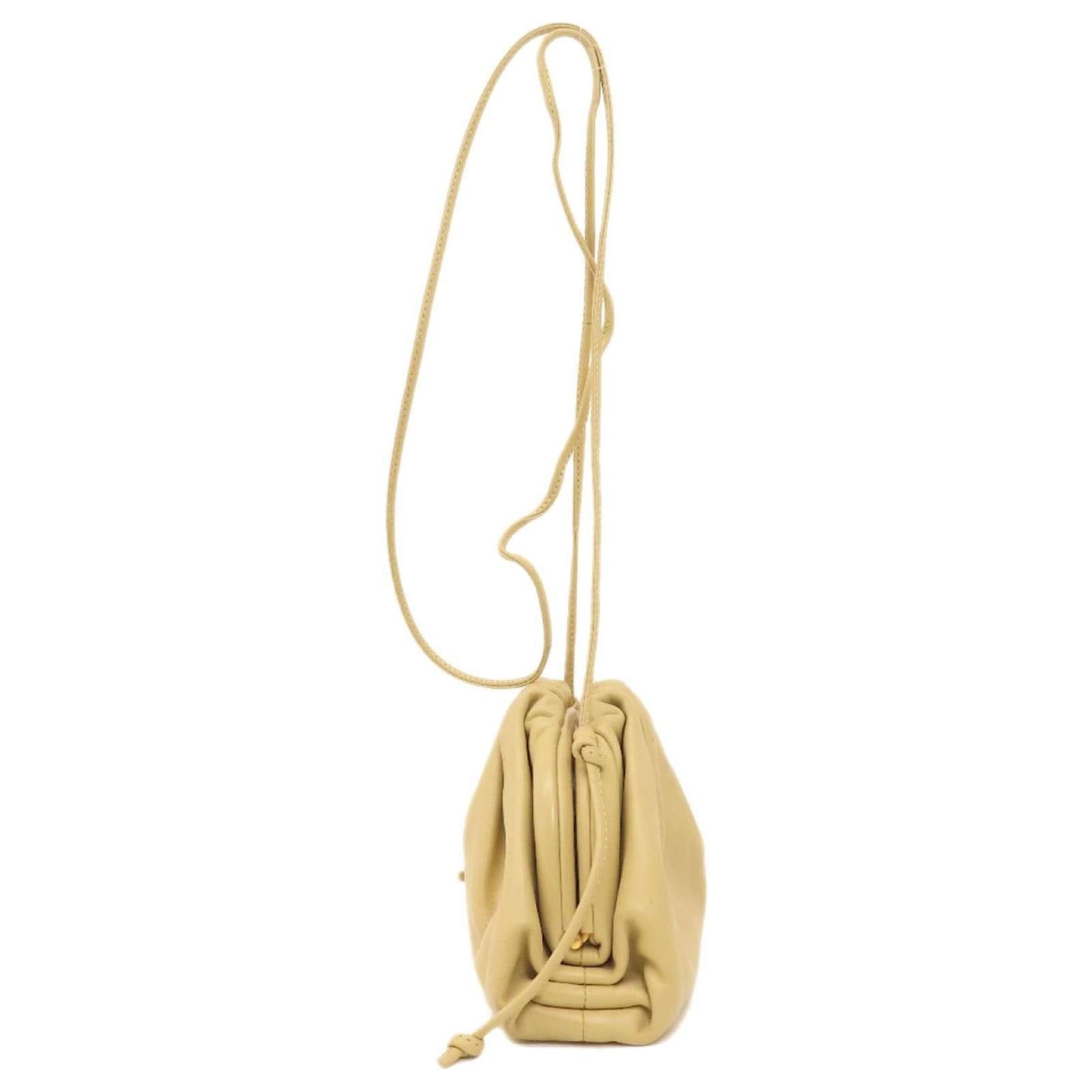 Bolsa Bottega Veneta Pouch amarela