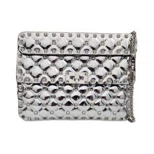 Bolsa Valentino Rockstud Prata
