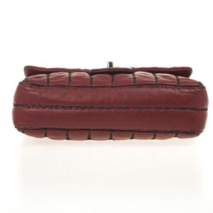 Bolsa Chanel Vertical Stitch Vinho