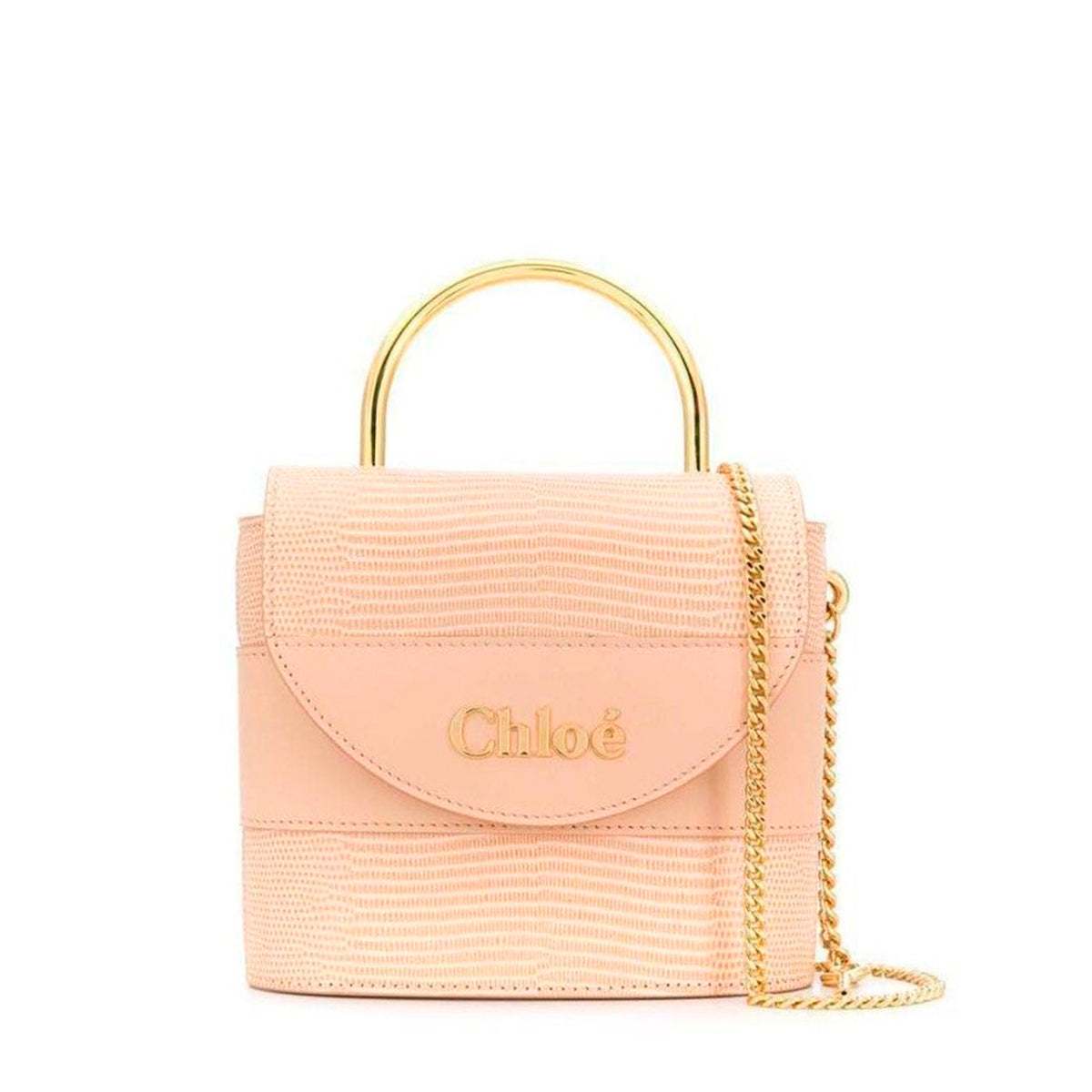 Bolsa Chloé Aby Lock Lizard