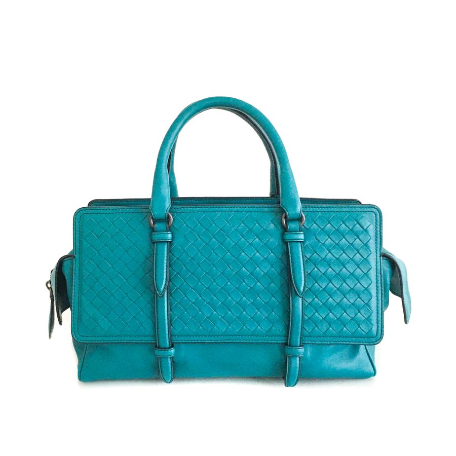 Bolsa Bottega Veneta Azul Turquesa