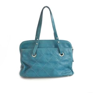 Bolsa Chanel Azul Turquesa
