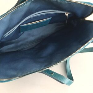 Bolsa Chanel Azul Turquesa