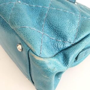 Bolsa Chanel Azul Turquesa