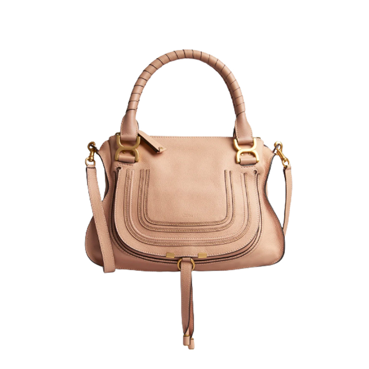 Bolsa Chloe Marcie Rosa Claro