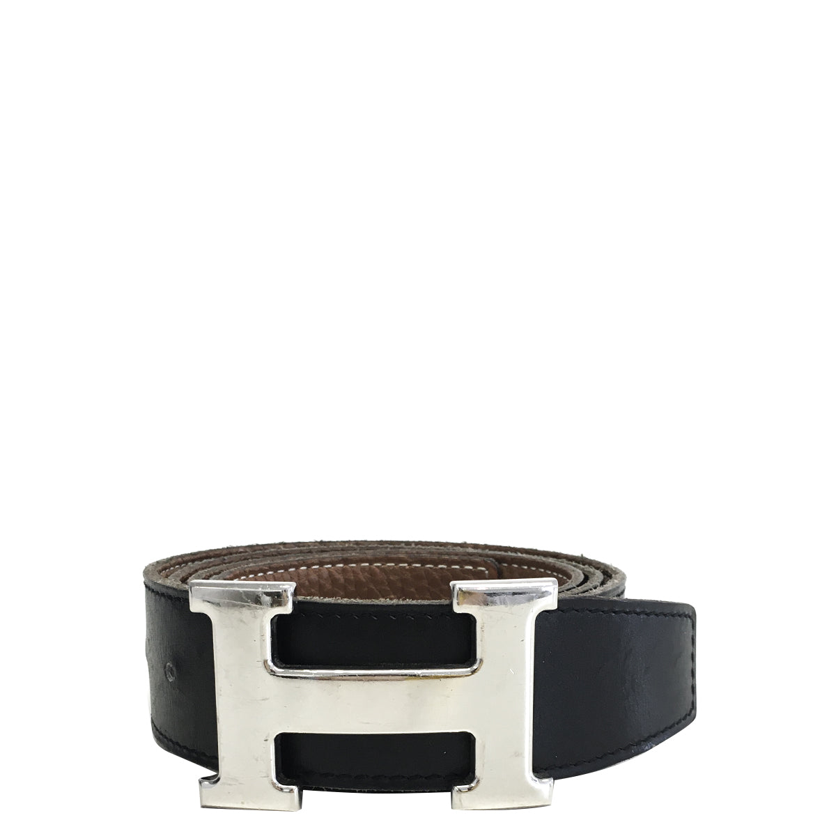 Cinto Hermes Belt Buckle Preto