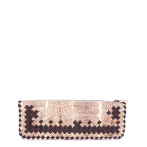 Clutch Bottega Veneta Phytton com Couro
