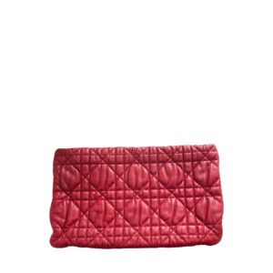 Clutch Dior Couro Vermelha