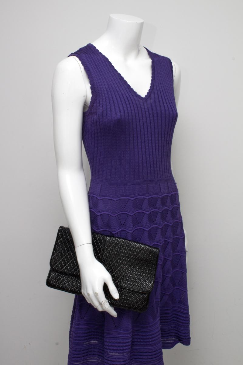 Clutch Tod’s Preta Verniz