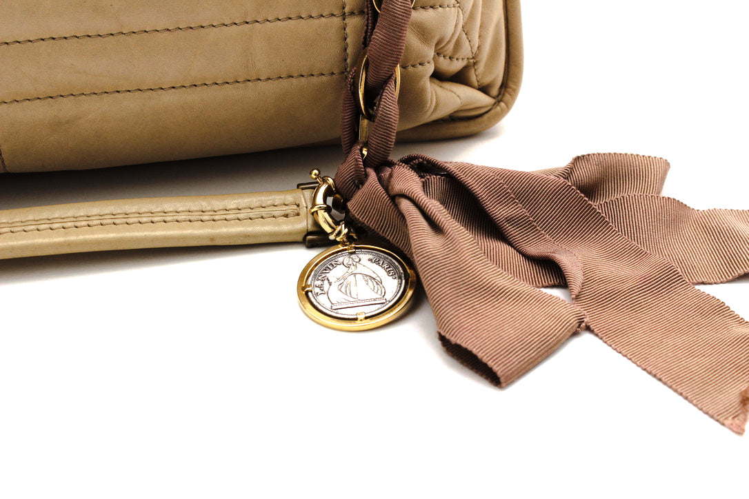 Bolsa Lanvin Bege Alça Grande