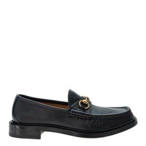 Mocassim Gucci Couro Preto