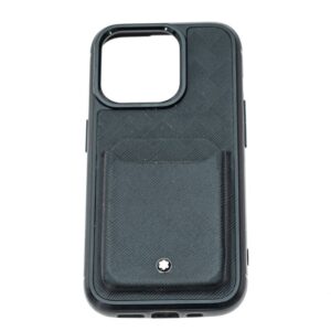 Capa Montblanc Para Iphone 14 Pro Preta