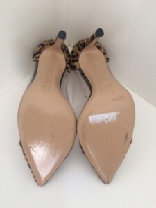 Sapato Gianvito Rossi onça sola 35,5
