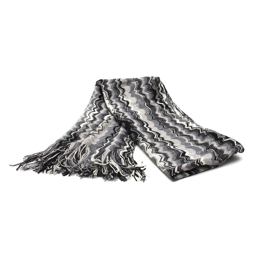 Lenço Missoni Degradê cinza