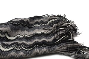 Lenço Missoni Degradê cinza