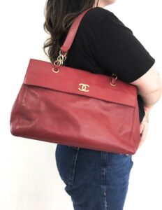 bolsa chanel boy maxi