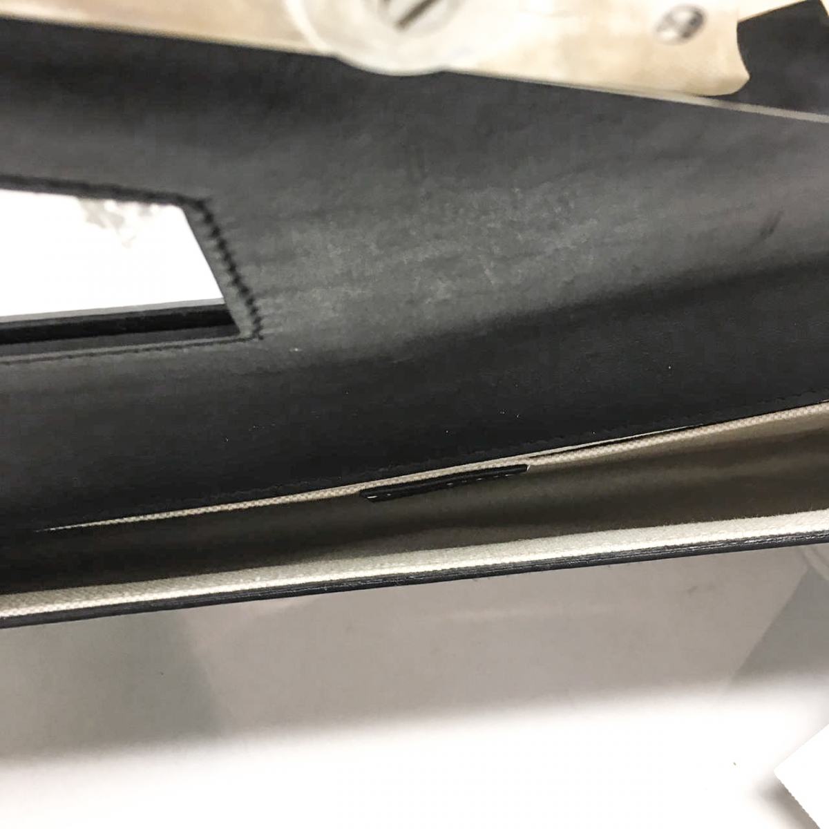 Clutch Gucci verniz preta grande