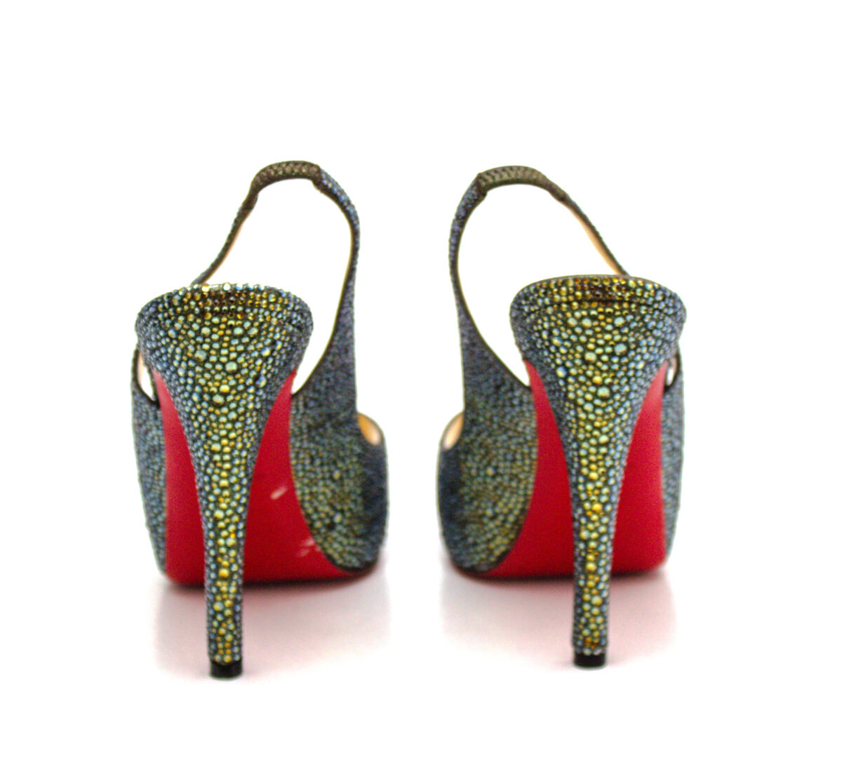 Sapato Louboutin Com Brilhos Tam. 39