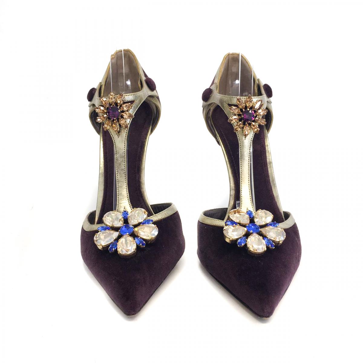 Sapato Dolce & Gabbana Marsala Camurça Tam. 39