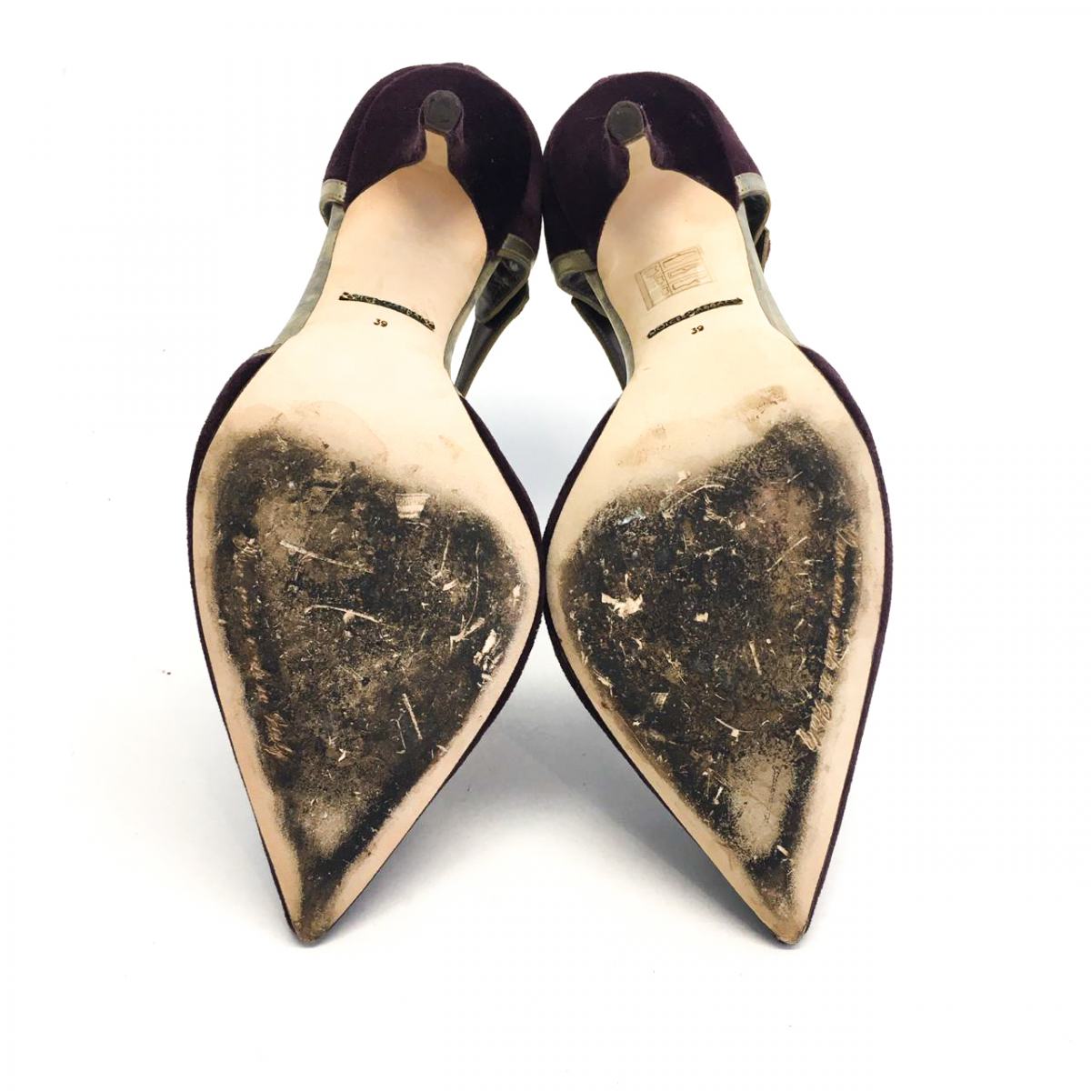 Sapato Dolce & Gabbana Marsala Camurça Tam. 39